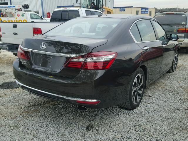 1HGCR2F93GA025064 - 2016 HONDA ACCORD EXL BLACK photo 4