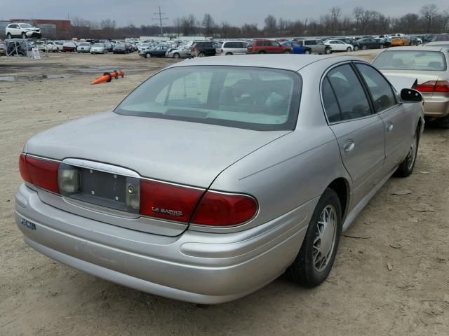 1G4HP52K244132195 - 2004 BUICK LESABRE CU SILVER photo 4