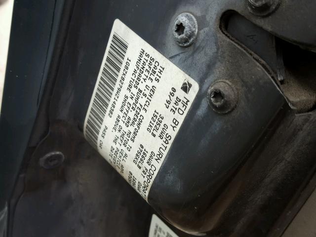 1G8ZK8279WZ148382 - 1998 SATURN SW2 GREEN photo 10