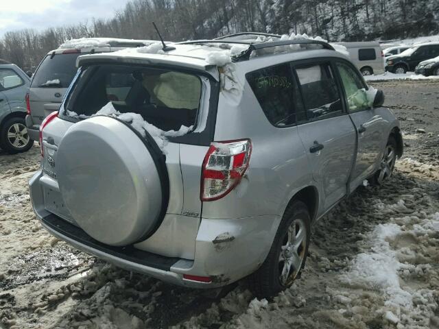 JTMBF33V895015216 - 2009 TOYOTA RAV4 SILVER photo 4