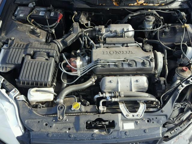 1HGEJ8248YL080662 - 2000 HONDA CIVIC EX შავი ფოტო 7