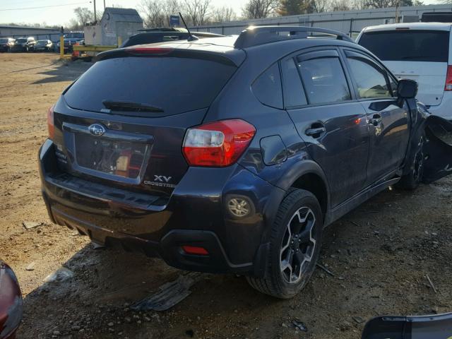 JF2GPAVC6D2888512 - 2013 SUBARU XV CROSSTR BLACK photo 4