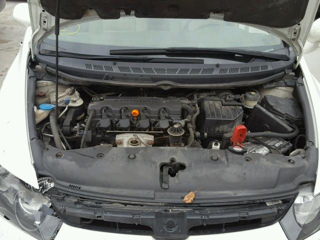 1HGFA16816L047931 - 2006 HONDA CIVIC EX თეთრი ფოტო 7
