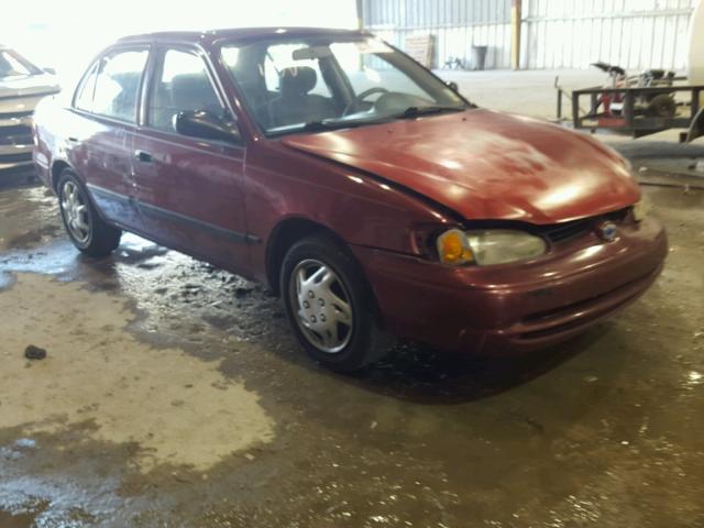 1Y1SK5288XZ416785 - 1999 CHEVROLET GEO PRIZM 红色 照片 1