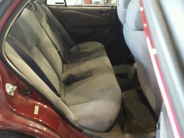 1Y1SK5288XZ416785 - 1999 CHEVROLET GEO PRIZM 红色 照片 6