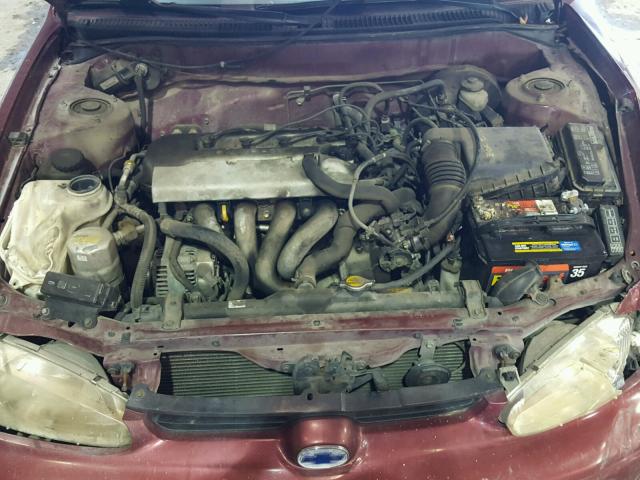 1Y1SK5288XZ416785 - 1999 CHEVROLET GEO PRIZM 红色 照片 7