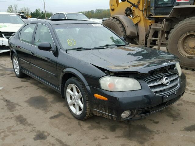 JN1DA31A62T312285 - 2002 NISSAN MAXIMA GLE BLACK photo 1