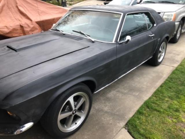 9R01F103421 - 1969 FORD MUSTANG GRAY photo 2