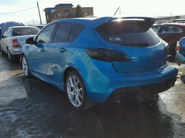 JM1BL1L42C1672967 - 2012 MAZDA SPEED 3 TEAL photo 3