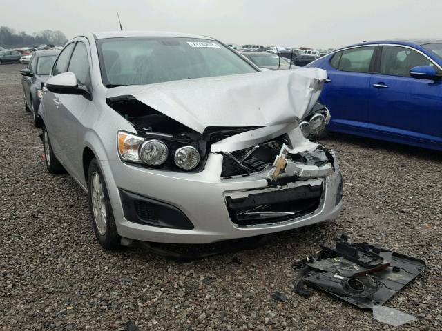 1G1JC5SH9D4116834 - 2013 CHEVROLET SONIC LT SILVER photo 1