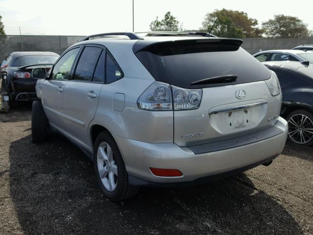 JTJGA31UX40014747 - 2004 LEXUS RX 330 SILVER photo 3