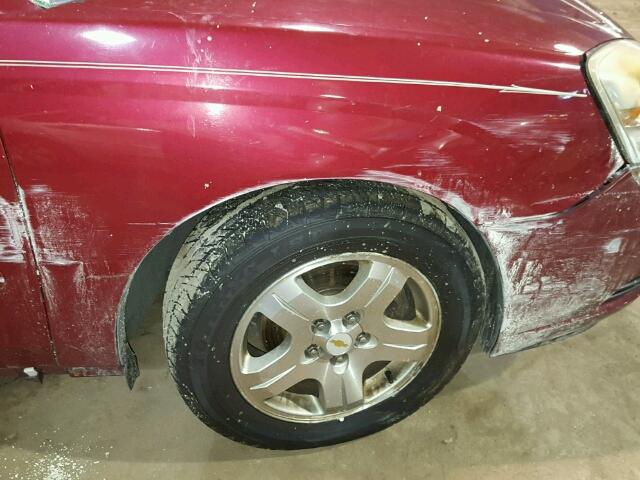 1G1ZU648X5F193270 - 2005 CHEVROLET MALIBU MAX 栗色 照片 9