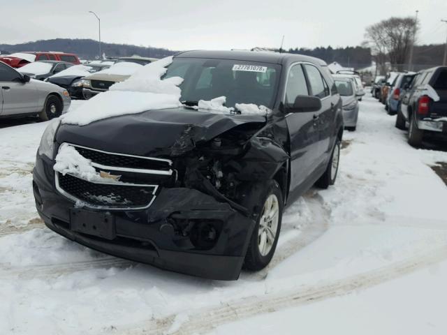 2GNALBEC5B1178043 - 2011 CHEVROLET EQUINOX LS BLACK photo 2