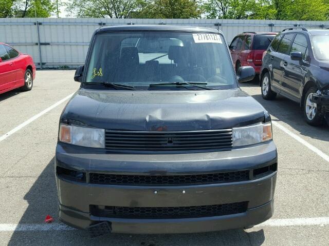 JTLKT324464089904 - 2006 TOYOTA SCION XB BLACK photo 9