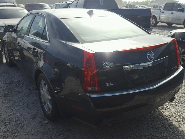 1G6DG577190134139 - 2009 CADILLAC CTS BLACK photo 3