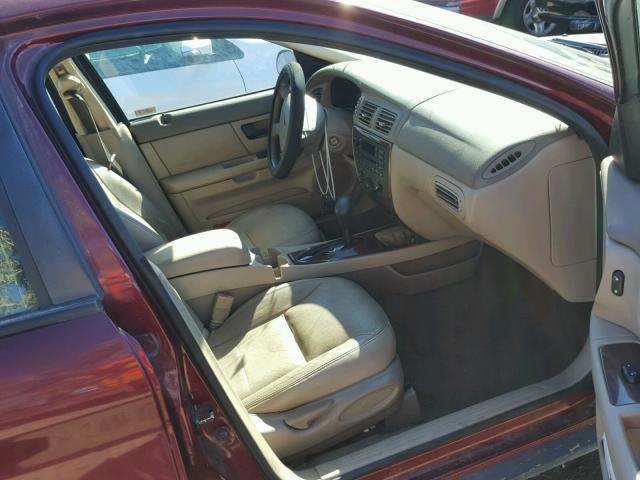 1FAFP56U57A141105 - 2007 FORD TAURUS SEL BURGUNDY photo 5