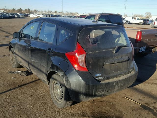 3N1CE2CP6GL389830 - 2016 NISSAN VERSA NOTE BLACK photo 3