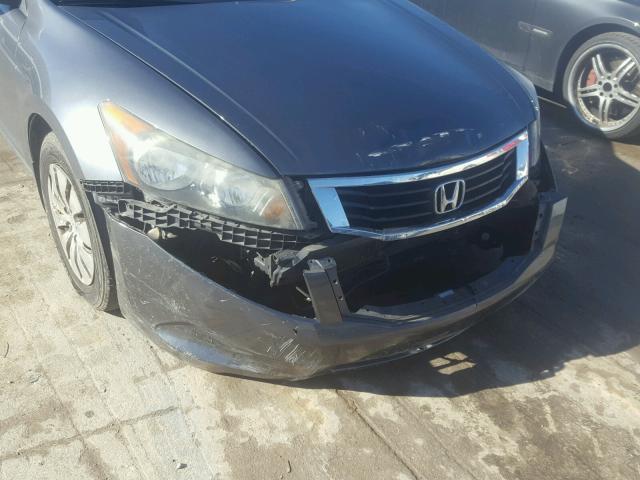 1HGCP26329A199762 - 2009 HONDA ACCORD LX GRAY photo 9