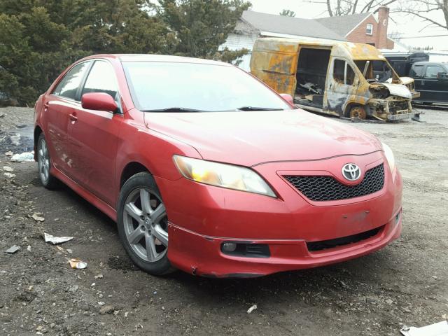 4T1BE46KX7U104309 - 2007 TOYOTA CAMRY NEW RED photo 1