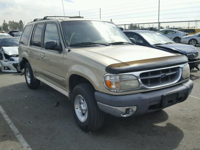 1FMZU32E7XZA20138 - 1999 FORD EXPLORER GOLD photo 1