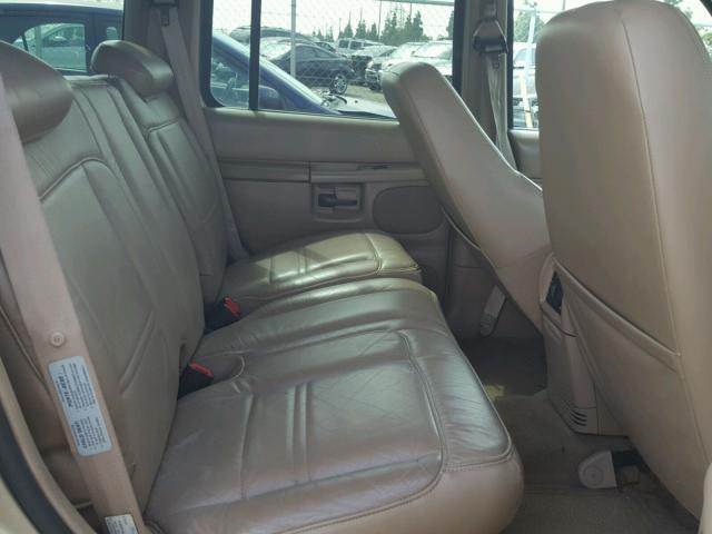 1FMZU32E7XZA20138 - 1999 FORD EXPLORER GOLD photo 6