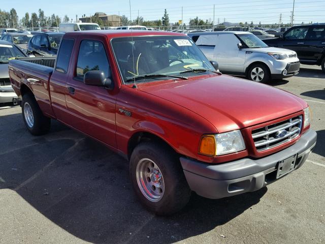 1FTYR14V93PB42377 - 2003 FORD RANGER SUP RED photo 1