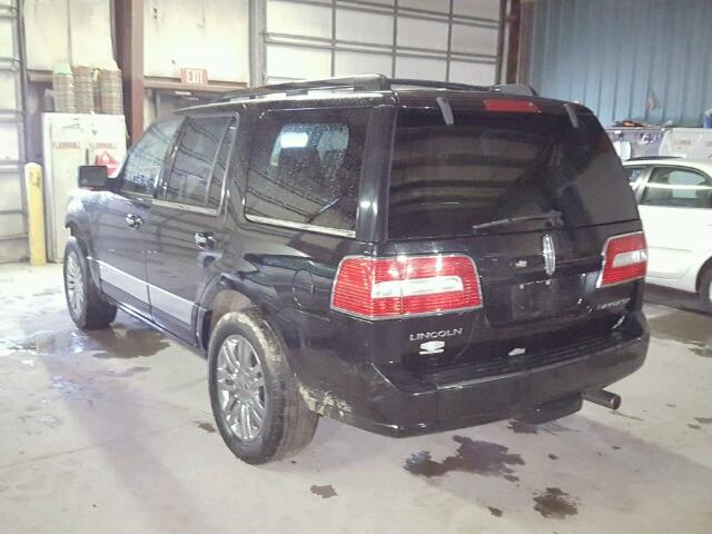 5LMFU28598LJ04046 - 2008 LINCOLN NAVIGATOR BLACK photo 3