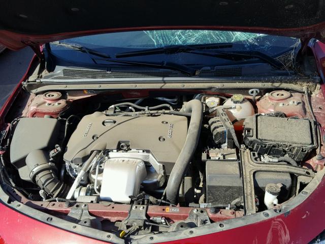 1G1ZH5SX2HF196760 - 2017 CHEVROLET MALIBU PRE 栗色 照片 7