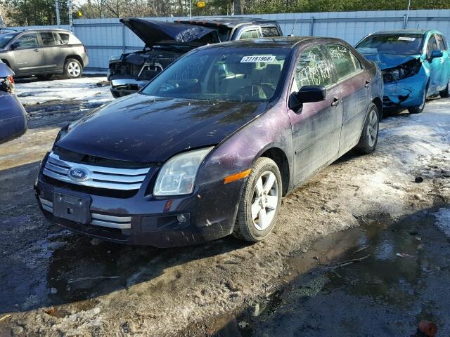 3FAHP07197R221545 - 2007 FORD FUSION SE PURPLE photo 2