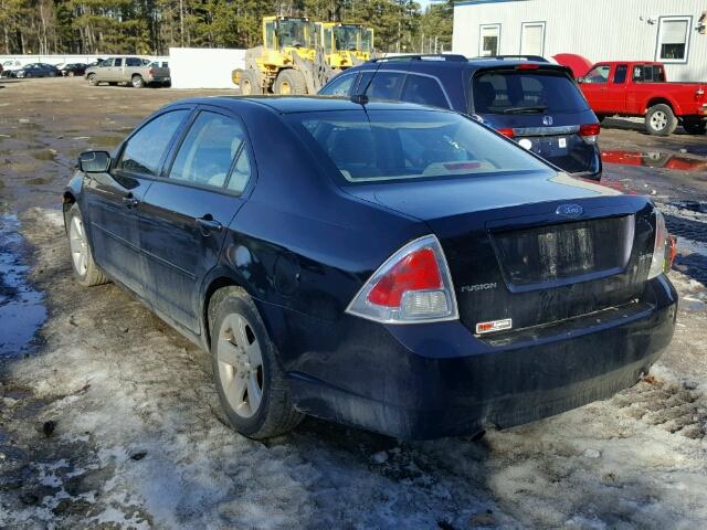 3FAHP07197R221545 - 2007 FORD FUSION SE PURPLE photo 3