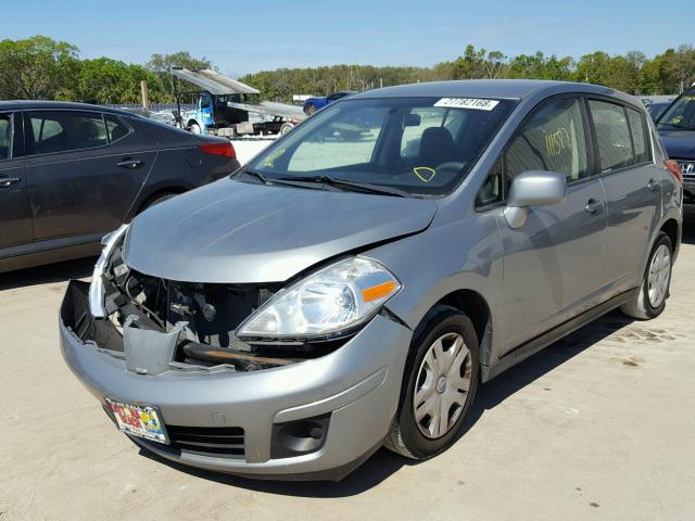 3N1BC1CP9BL431024 - 2011 NISSAN VERSA S SILVER photo 2