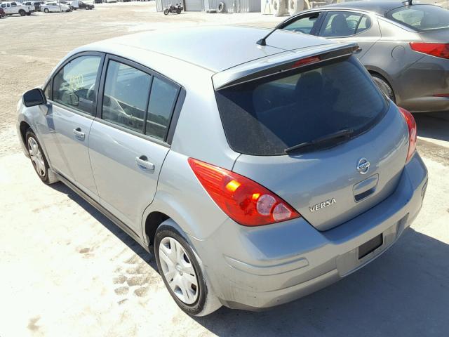 3N1BC1CP9BL431024 - 2011 NISSAN VERSA S SILVER photo 3