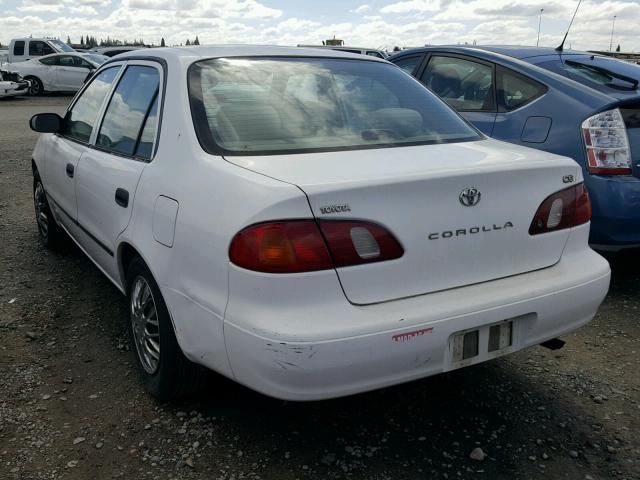 1NXBR12E4XZ265337 - 1999 TOYOTA COROLLA VE WHITE photo 3