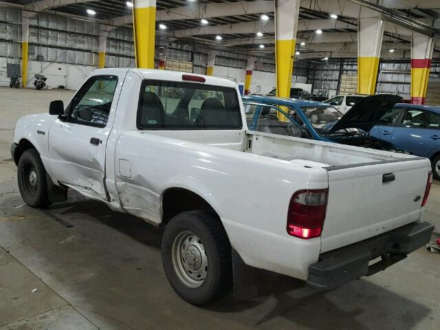 1FTYR10CX1PA15462 - 2001 FORD RANGER WHITE photo 3