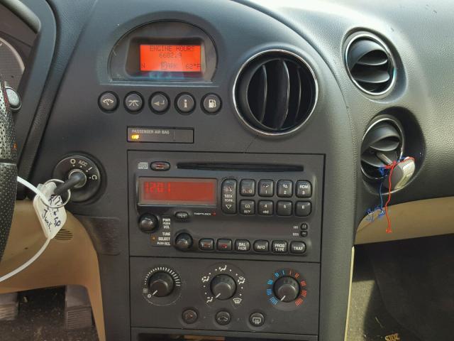 2G2WP552661149320 - 2006 PONTIAC GRAND PRIX GOLD photo 9