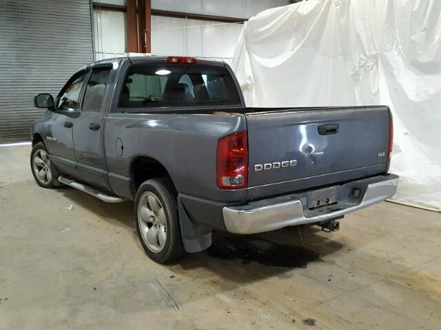 1D7HA18N43S147636 - 2003 DODGE RAM 1500 S GRAY photo 3