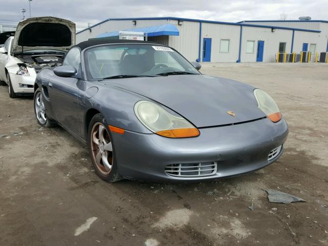 WP0CA29892U624485 - 2002 PORSCHE BOXSTER SILVER photo 1