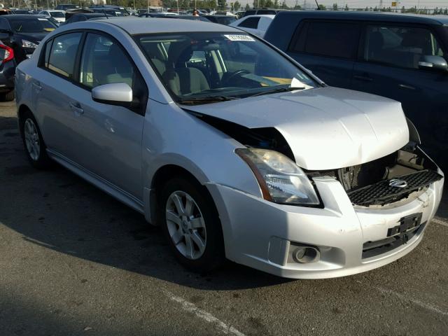 3N1AB6AP6AL682466 - 2010 NISSAN SENTRA 2.0 SILVER photo 1