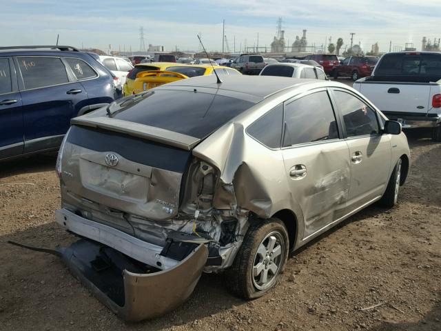 JTDKB20U983334054 - 2008 TOYOTA PRIUS GOLD photo 4