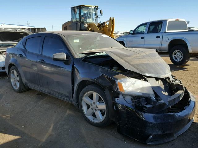 1B3BD2FB0BN573828 - 2011 DODGE AVENGER LU BLACK photo 1