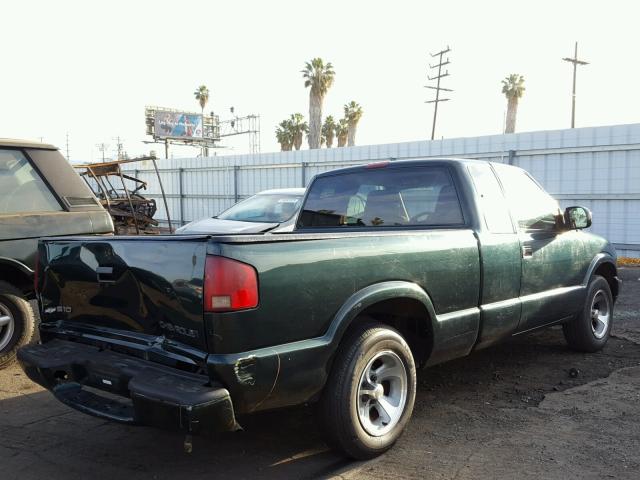 1GCCS195528206253 - 2002 CHEVROLET S TRUCK S1 GREEN photo 4