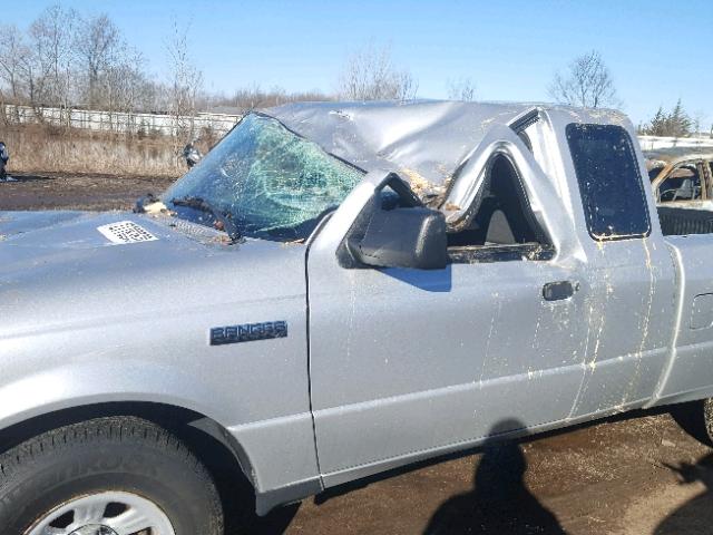 1FTKR1ED5APA75768 - 2010 FORD RANGER SUP SILVER photo 10