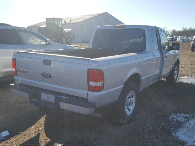 1FTKR1ED5APA75768 - 2010 FORD RANGER SUP SILVER photo 4