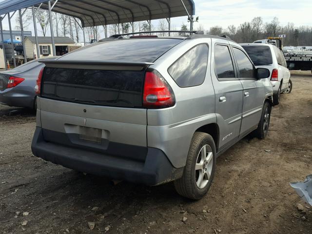 3G7DA03E74S552985 - 2004 PONTIAC AZTEK GRAY photo 4