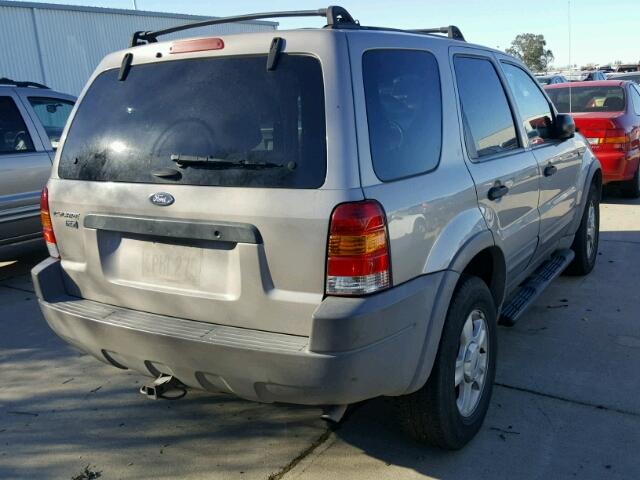 1FMYU04111KF43465 - 2001 FORD ESCAPE XLT TAN photo 4