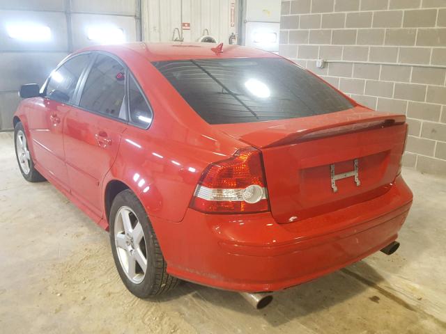 YV1MH682552078573 - 2005 VOLVO S40 T5 RED photo 3