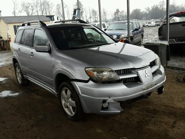 JA4LX81F35U005679 - 2005 MITSUBISHI OUTLANDER SILVER photo 1