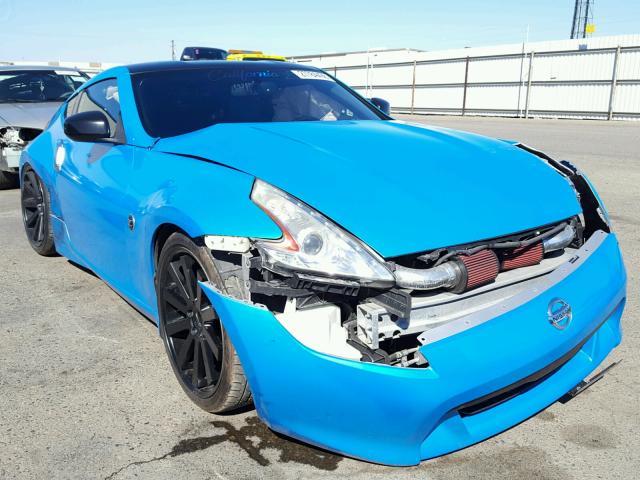 JN1AZ4EH5BM555377 - 2011 NISSAN 370Z BASE BLUE photo 1