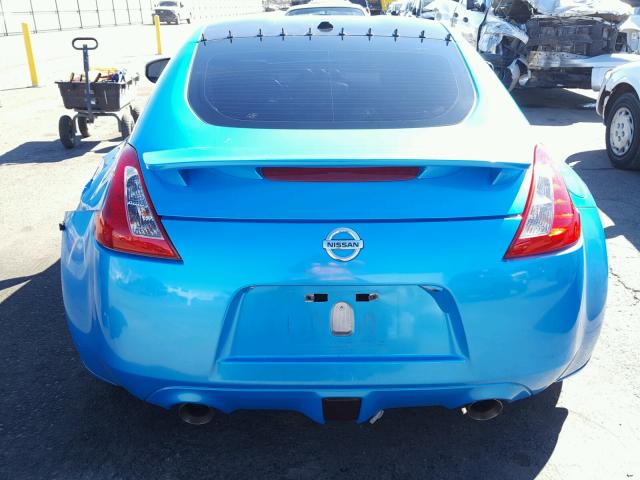 JN1AZ4EH5BM555377 - 2011 NISSAN 370Z BASE BLUE photo 6