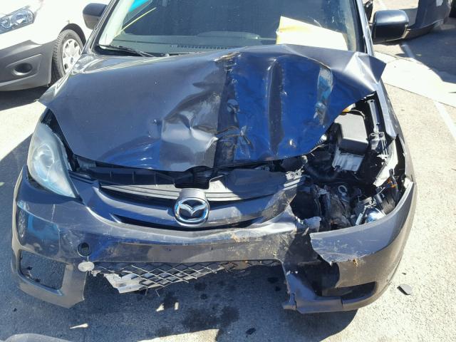 JM1CR29L360101618 - 2006 MAZDA 5 GRAY photo 9